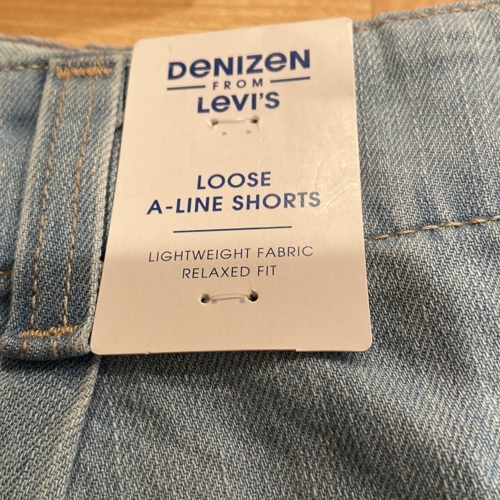 DENIZEN® from Levi's® Women's Loose A-
Line Jean Shorts - Tropical Tide 12 - Picture 10 of 10